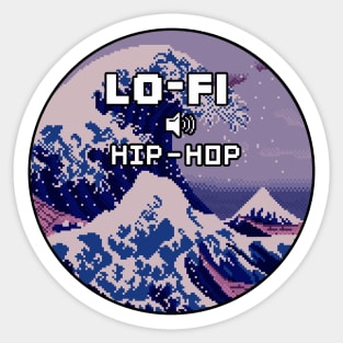 Lo-Fi Hip-Hop v4 Sticker